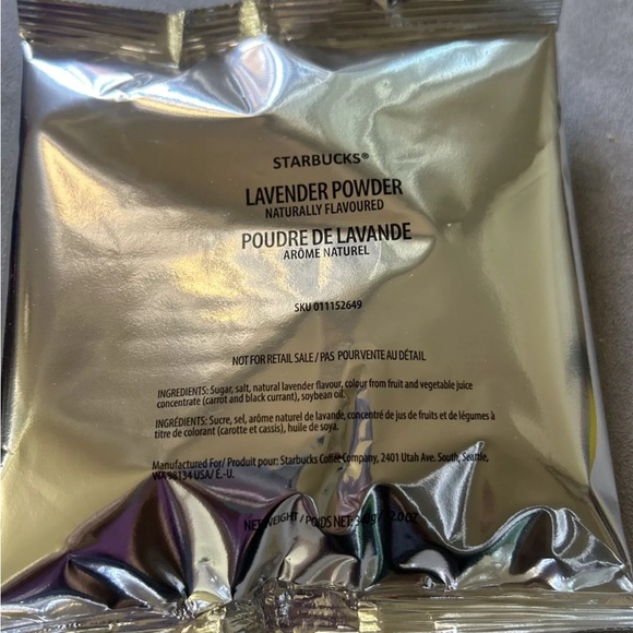 Starbucks lavender powder - Picture 1 of 2